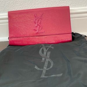 Yves Saint Laurent Pink Clutch